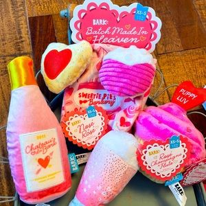 Dog toys and treats!!! All new from Bark Box!